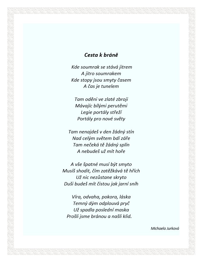 Texty – básně – Alois Jurka